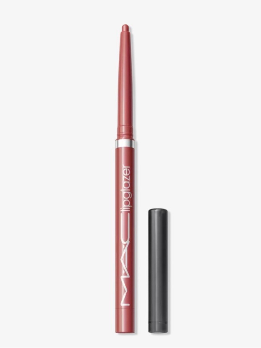 New MAC Cosmetics Velvet Teddy Lipglazer Glossy Lip Liner — Deep-Tone Beige